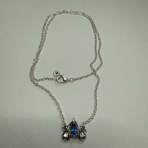 NEW PANDORA 925 Disney Cinderella's Carriage Collier 393057C01 18.7 Inch